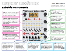 Load image into Gallery viewer, Super Sixteen eurorack sequencer module