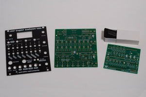 Super Sixteen PCB and Panel set w/ microcontroller